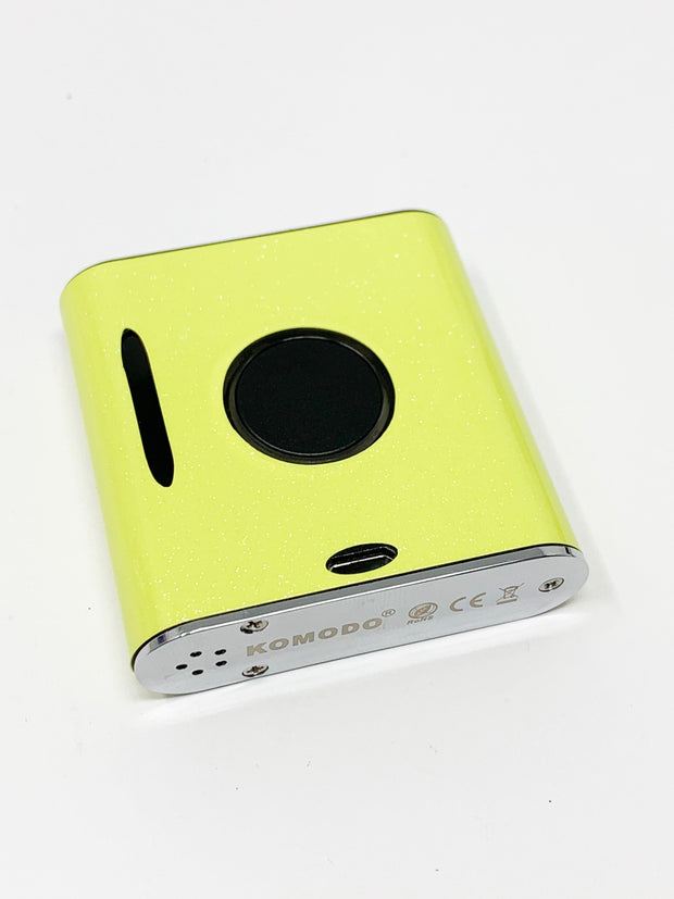 510 Threaded VMod Battery Yellow Glitter Starter Kit