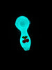 Glow In The Dark Cherry Glass Hand Pipe