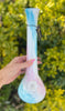 Noble Glass Cotton Candy Beaker Heady Glass Water Pipe/Bong