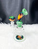 Bent Neck Wig Wag Glass Water Pipe/Dab Rig