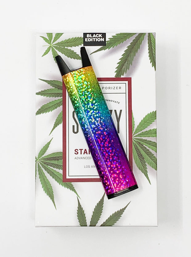 Stiiizy Pen Rainbow Holographic Glitter Vape Pen Starter Kit
