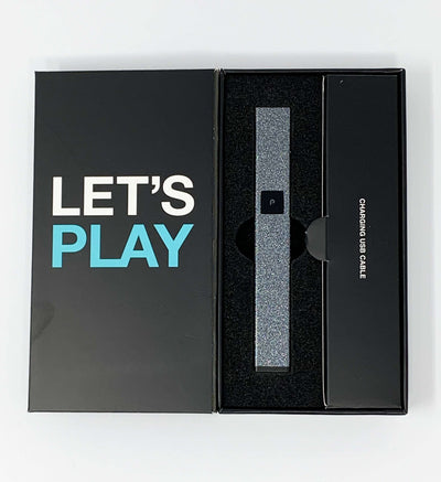 PlugPlay Gun Metal Glitter Battery Starter Kit