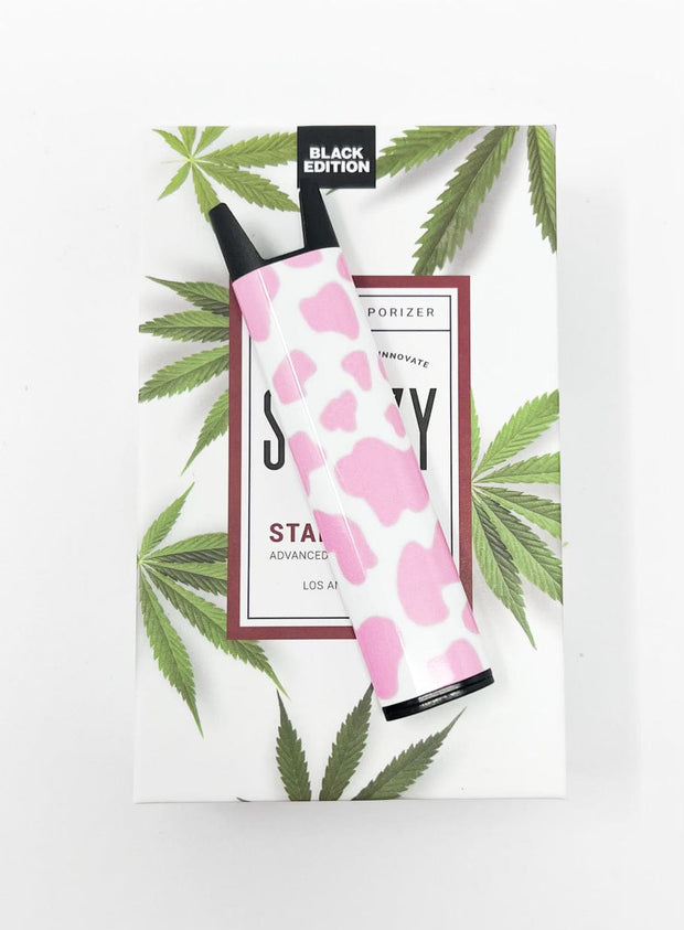 Stiiizy Pen Pink Cow Print Battery Starter Kit