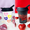 Valentine’s Day Incognito Travel Coffee Cup Water Pipe/Bong