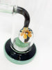 Black and Mint Glass Water Pipe/Dab Rig