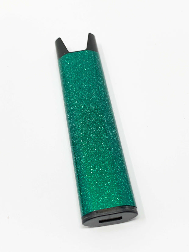 Stiiizy Pen Emerald Green Glitter Battery Vape Pen Starter Kit