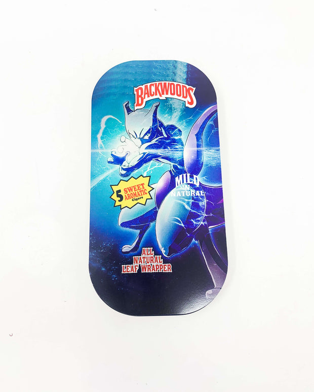 Mewtwo Pokemon Magnetic Rolling Tray with Lid