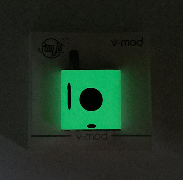 510 Threaded VMod Battery Glow In The Dark Starter Kit
