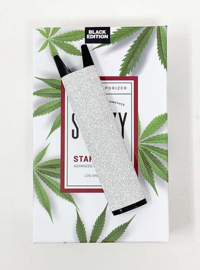 Stiiizy Silver Glitter Pro Battery Starter Kit
