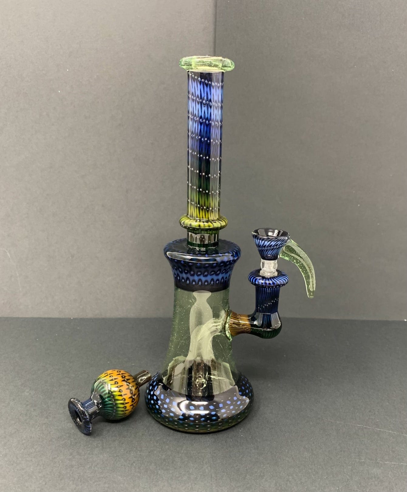 Toastedgnome Fume Air Trap Heady Glass Rig