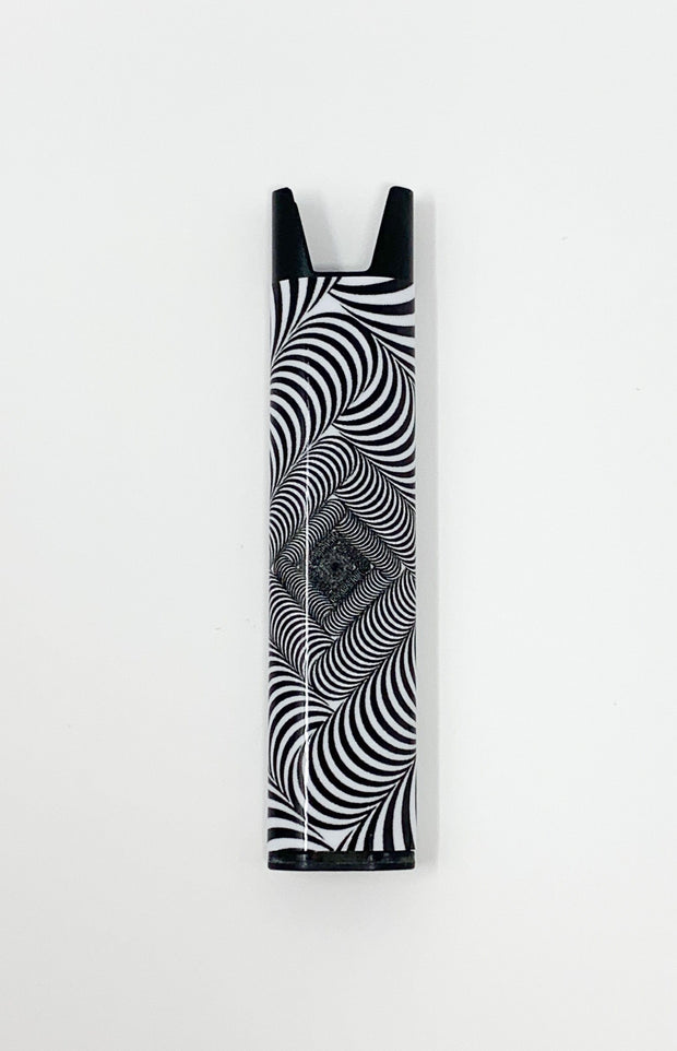 Stiiizy Pen Optical Illusion Black/White Battery Vape Pen Starter Kit