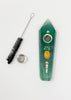 Green Fluorite Crystal Hand Pipe Pineapple