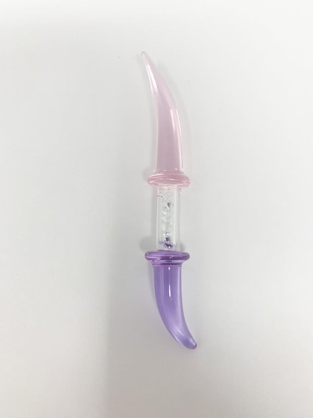 Pink Purple Horn Dab Tool