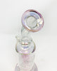 StayLit Iridescent Double Tree Perc Bent Neck Glass Water Pipe/Rig