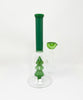 Christmas Tree Perc Glass Water Hand Pipe/Dab Rig