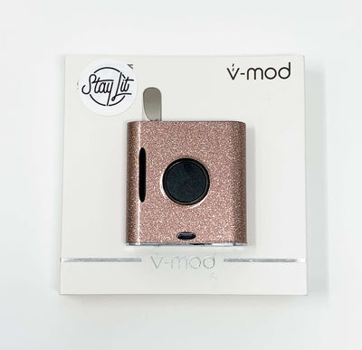 510 Threaded VMod Battery Rose Gold Glitter Starter Kit