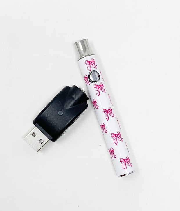 510 Threaded Battery Pink Bows Vape Pen Starter Kit