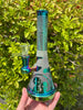 Rainbow Iridescent Mad Scientist Glass Water Pipe/Dab Rig