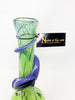 Noble Glass Green Violet Dichroic Heady Glass Water Pipe/Bong