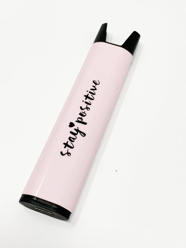 Stiiizy Pen Stay Positive Pink Battery Vape Pen Starter Kit