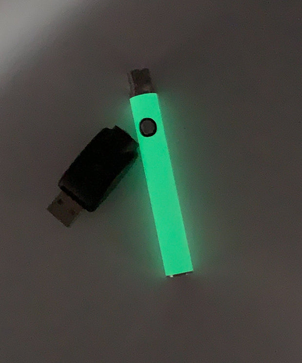 510 Threaded Battery Matte Mint Glow in the Dark Starter Kit