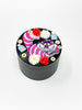 Cheshire Cat Wonderland Herb Grinder Spice Grinder 4 Piece 55mm W/ Cleaning Tool