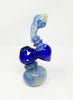 Blue Swirl Glass Hand Pipe/Bubbler