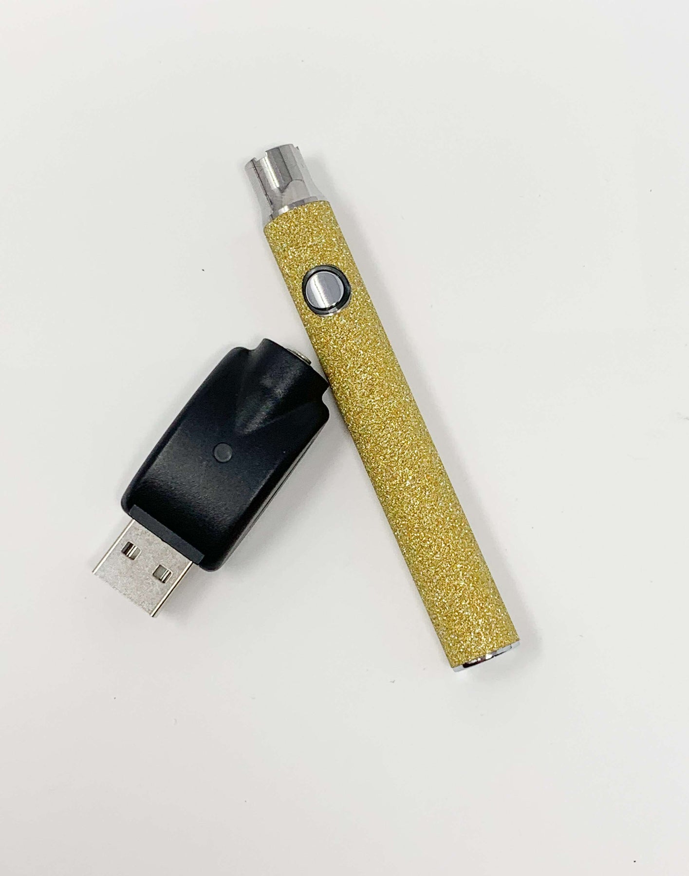 gold vape pen battery 510 Threaded Glitter Starter Kit Innokin Sceptre MTL/RDL Pod Best Seller Vape Products Select Flavor ::Black Current Mixed Berry