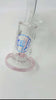 StayLit Opal Holographic Pink and Transparent Bent Neck Glass