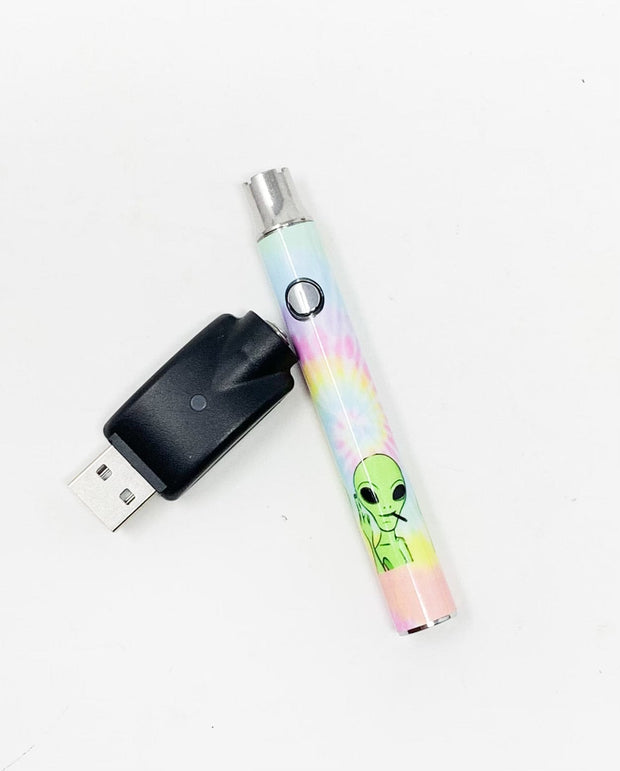 510 Threaded Battery Tie Dye Alien Starter Kit