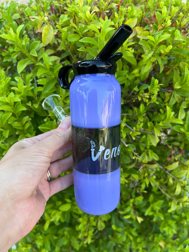 Venom Hydro Flask Water Bottle Glass Water Pipe/Dab Rig