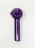 Purple Glitter Gel Filled 5.5in Water Pipe/Hand Pipe