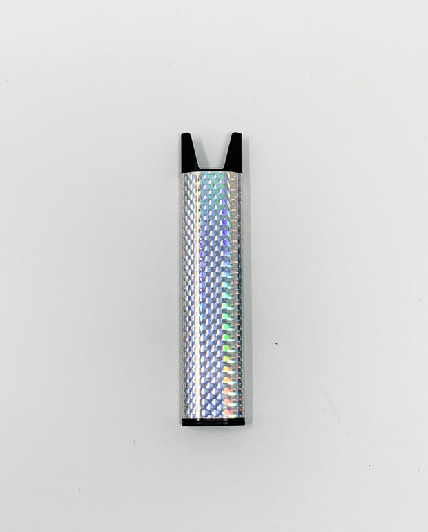 Stiiizy Pen Silver 3D Holographic Hologram Glitter Battery Starter Kit