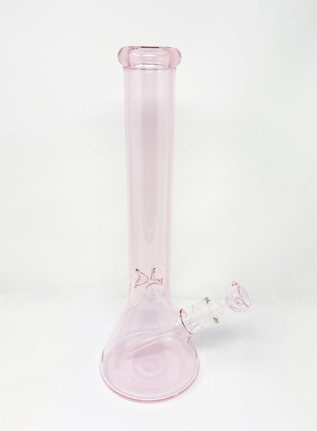 Glass Smoking Water Pipe Bong Bubbler 7.5 Inch Pink Same Day