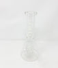 Glow In The Dark Crescent Moon Beaker Glass Water Pipe/Bong
