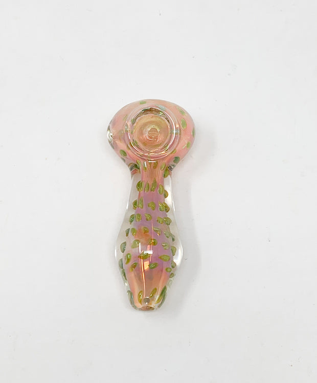 Pink and Green Fume Hand Pipe