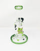 Oogie Boogie Bent Neck Glass Water Pipe/Rig