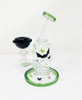 Oogie Boogie Bent Neck Glass Water Pipe/Rig