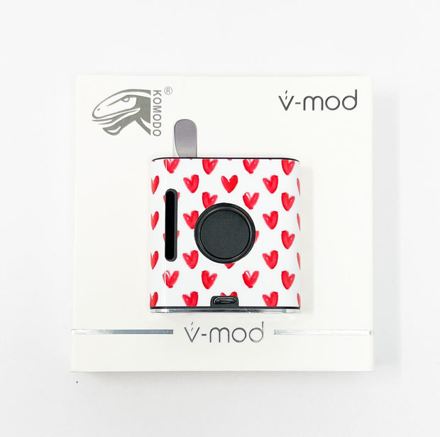 510 Threaded VMod Battery Red Hearts Starter Kit