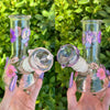 Best Buds Friends Dried Floral Water Pipe/Bong Set of 2