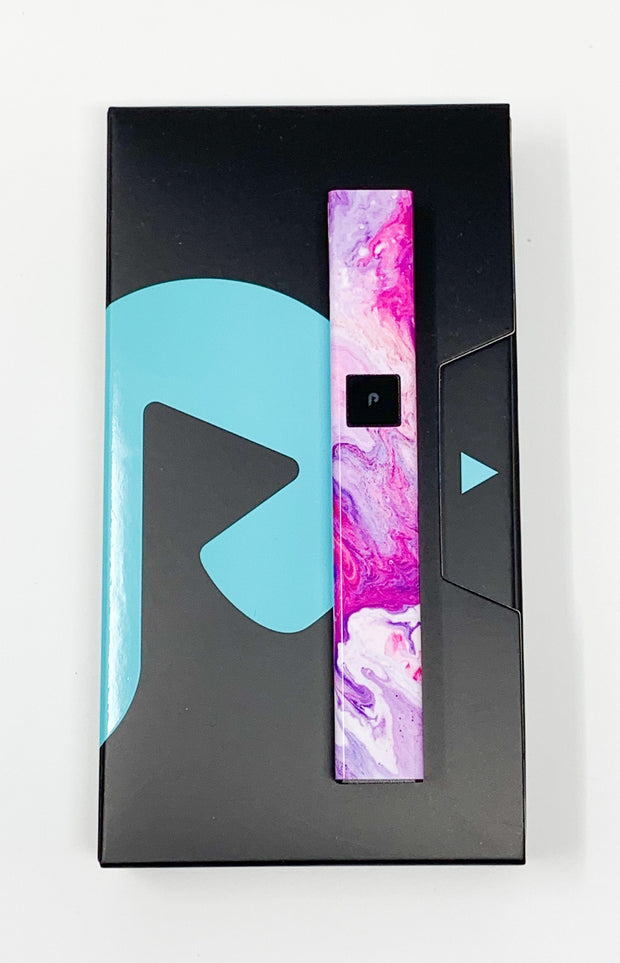 PlugPlay Pink Purple Marble Battery Starter Kit