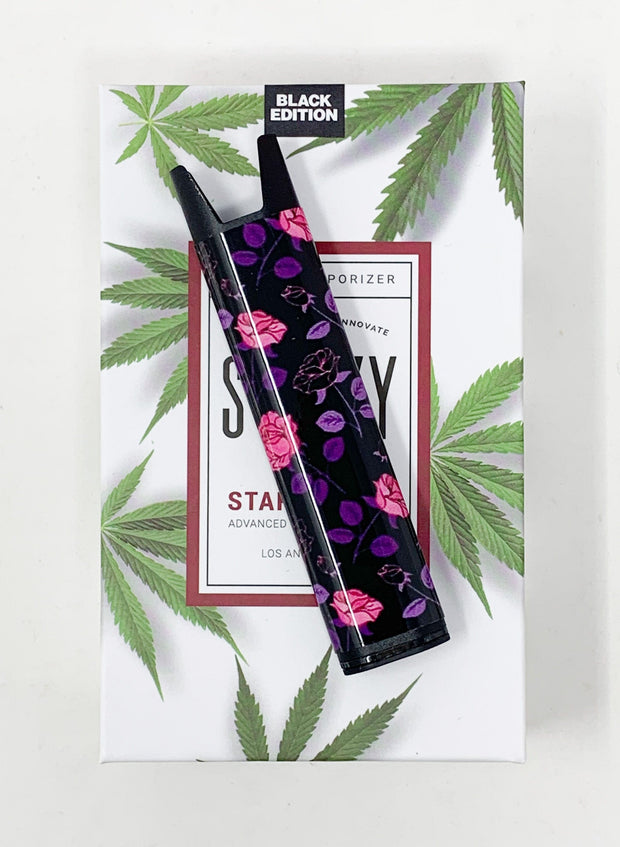 Stiiizy Pen Pink Purple Roses Battery Starter Kit