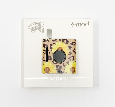 510 Threaded VMod Battery Leopard Sunflower Starter Kit