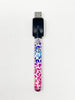 510 Threaded Battery Rainbow Leopard Fuchsia Crystal Print Vape Pen Starter Kit