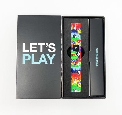 PlugPlay Trippy Retro Tie Dye Battery Starter Kit