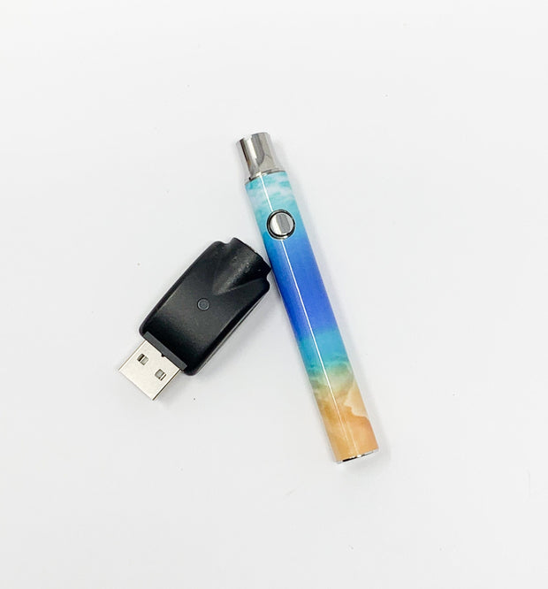 510 Threaded Battery Ocean Sand Vape Pen Starter Kit