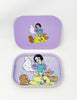 Stoner White Princess Magnetic Lid Metal Rolling Tray
