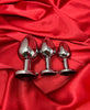 Black Crystal Anal Plug