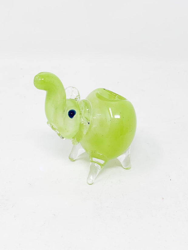 Pink Elephant Glass Hand Pipe