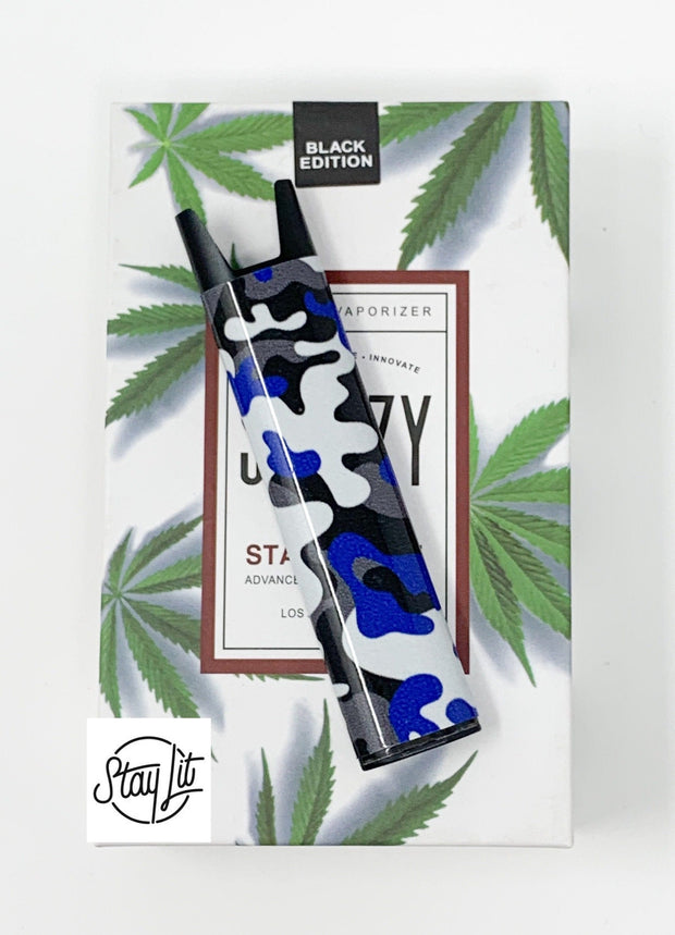 Blue Camo Stiiizy Battery